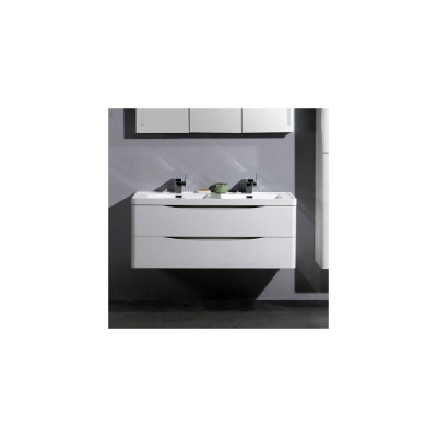 Тумба для комплекта BelBagno Ancona-N 120 bianco lucido подвесная