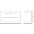 Тумба для комплекта BelBagno Marino 120 rovere grigio