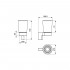 Стакан Ideal Standard Connect стекло