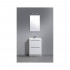 Тумба с раковиной BelBagno Ancona-N 60 bianco lucido напольная