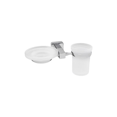 Стакан Wasserkraft Lippe K-6526 с мыльницей