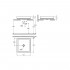 Раковина Grohe Cube Ceramic 3948100H