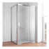 Душевой уголок Vegas Glass ZP+ZPV 100*70 08 02 профиль глянцевый хром, стекло шиншилла