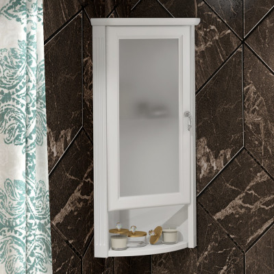 Шкаф Opadiris Клио 32 L, угловой, матовое стекло