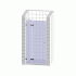 Душевая дверь в нишу GuteWetter Lux Door GK-002A левая 105 см стекло бесцветное, фурнитура хром