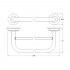 Полотенцедержатель FBS Standard STA 034 30 см