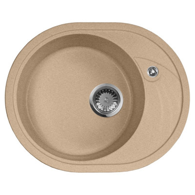 Мойка кухонная AquaGranitEx M-18l песочная