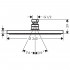 Верхний душ Hansgrohe Raindance S 240 1jet P