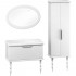 Мебель для ванной Edelform Decora 100 белый глянец