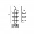Полка Milardo 015W03HM44