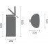 Мусорное ведро Brabantia FlatBack 103988