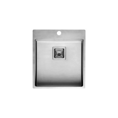 Мойка кухонная Reginox Texas 40x40 Tap-wing LUX L сталь