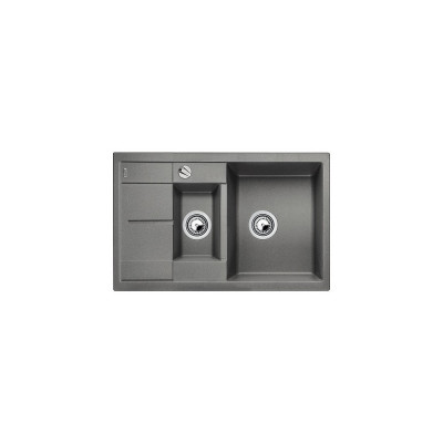 Мойка кухонная Blanco Metra 6 S Compact аллюменталлик