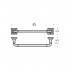 Полотенцедержатель Colombo Design Portofino B3210.bronze