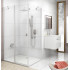 Боковая стенка Ravak CPS-80 Transparent, профиль белый