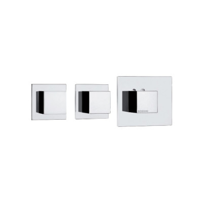 Термостат Bossini Cube 2 Outlets LP Z032203 для ванны с душем, хром
