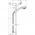 Душевой гарнитур Hansgrohe Crometta 85 27729000 Unica Crometta