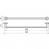Полотенцедержатель Ravak Chrome CR 310.00 66 см