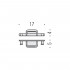 Крючок Colombo Design Time W4227.000