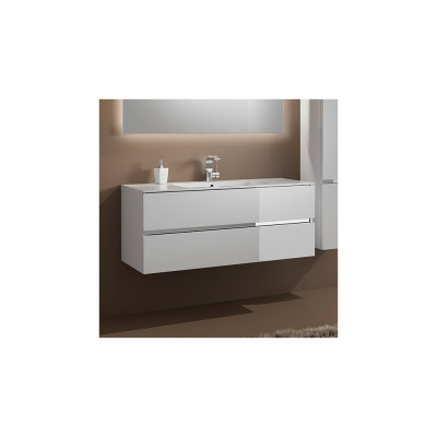 Тумба для комплекта Sanvit Кубэ-2 120 белый глянец