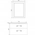 Мебель для ванной Marka One Delice 75П white
