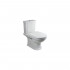 Крышка-сиденье Villeroy & Boch Hommage 8809 S1R2 белая, с микролифтом, петли хром