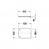 Крышка-сиденье Duravit D-Code 0067390000 с микролифтом, петли хром