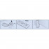 Коврик Ridder Tecno Ice 68805 зеленый