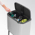 Мусорное ведро Brabantia Bo Touch Bin 316081 11 + 11 + 11 л