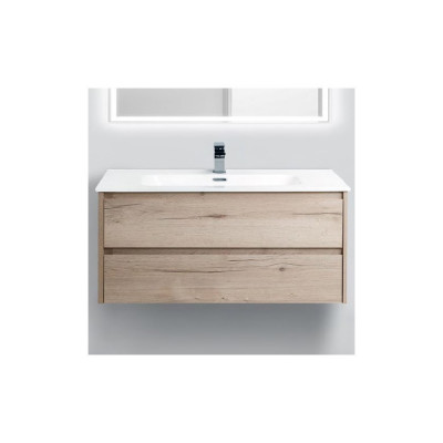 Тумба для комплекта BelBagno Kraft 100 rovere galifax bianco