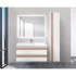 Шкаф-пенал BelBagno Aurora 30 R bianco opaco