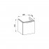 Тумба для комплекта Laufen Kartell 4.0755.1.033.631.1