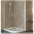 Душевой уголок Vegas Glass AFS-F Lux 120*110 01 01 L профиль белый, стекло прозрачное
