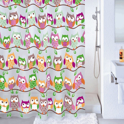 Штора для ванной Milardo Cheeky Owls