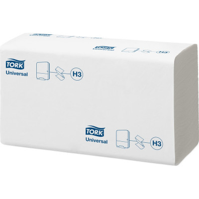 Бумажные полотенца Tork Singlefold 290158 H3 (Блок: 15 уп. по 300 шт.)