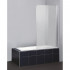 Шторка на ванну BelBagno Sela V 1 80/140 Ch Cr R