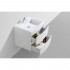Мебель для ванной BelBagno Prospero 62 bianco lucido