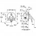 Смеситель Grohe Eurostyle New 33637003 С ВНУТРЕННЕЙ ЧАСТЬЮ