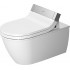 Крышка-сиденье Duravit Starck SensoWash 610001 002000300 с микролифтом, петли хром, функция биде
