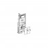 Система инсталляции для унитазов Geberit Duofix UP320 111.380.00.5