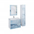 Тумба для комплекта Marka One Lacio 80П blue marble