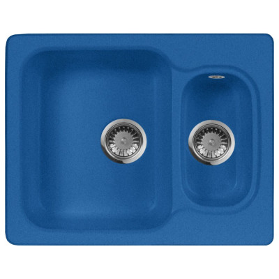 Мойка кухонная AquaGranitEx M-09 синяя