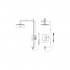 Душевой комплект RGW Shower Panels SP-53 С ВНУТРЕННЕЙ ЧАСТЬЮ