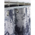 Штора для ванной Bath Plus Decor collection JAC1505 180x200, черно-серебреная