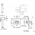 Гигиенический душ Grohe BauFlow 124900 со смесителем