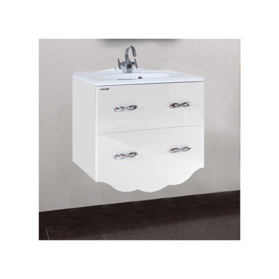 Тумба с раковиной Bellezza Версаль 80 белая