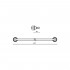 Полотенцедержатель Bagno & Associati Canova CA21251 CR