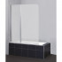Шторка на ванну BelBagno Sela V 11 120/140 Ch Cr L