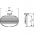 Полка Ideal Standard IOM хром