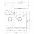Мойка кухонная Oulin OL-FTR202R